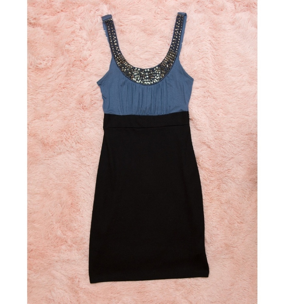 Saprano Dress with bead accents